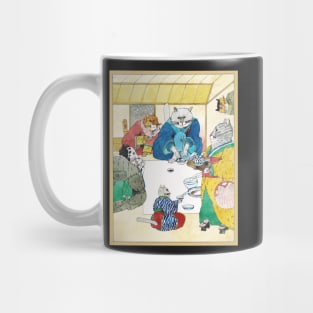 Japanese Cats Mug